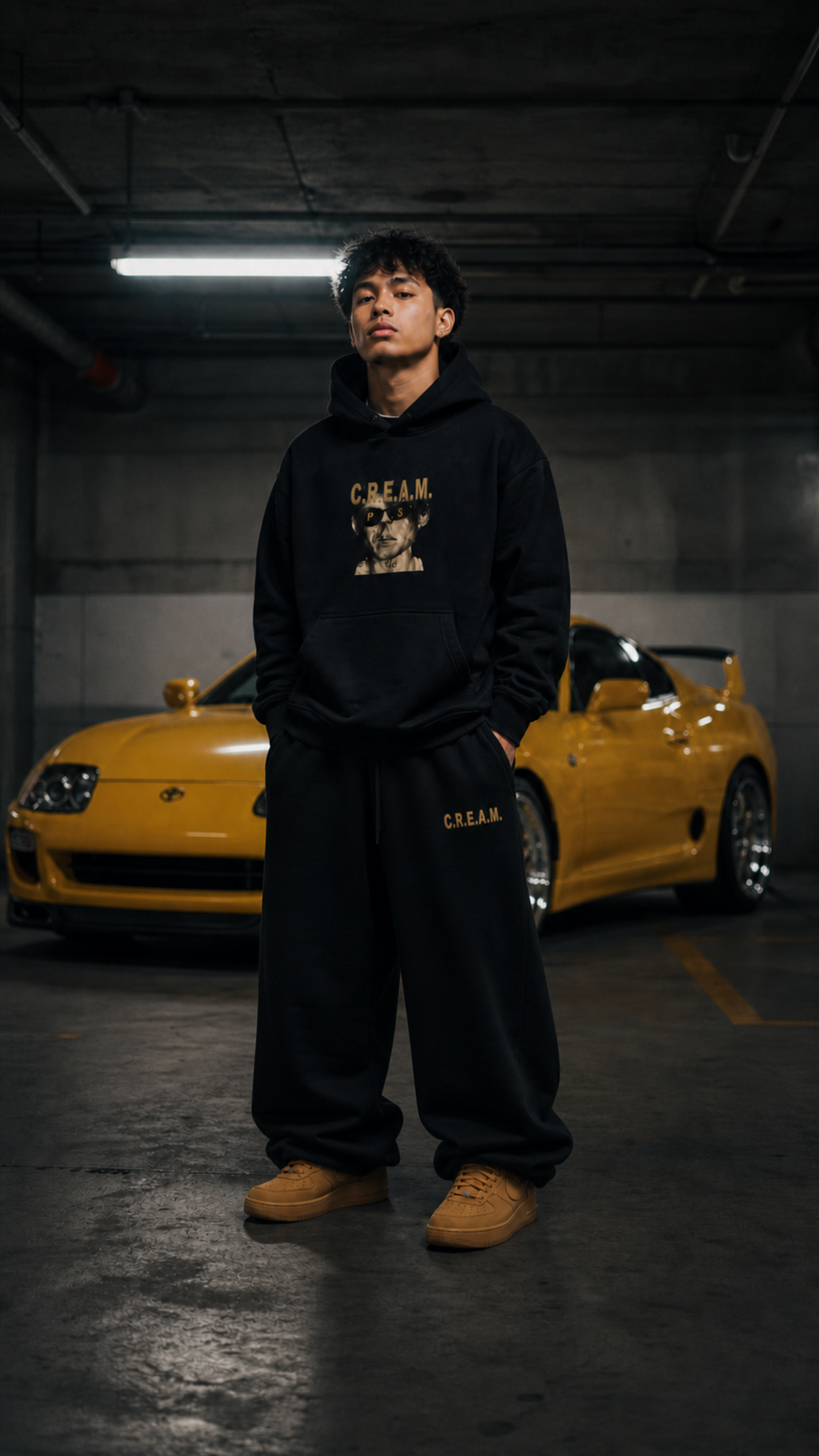 C.R.E.A.M (Oversized Boxy Hoodie)