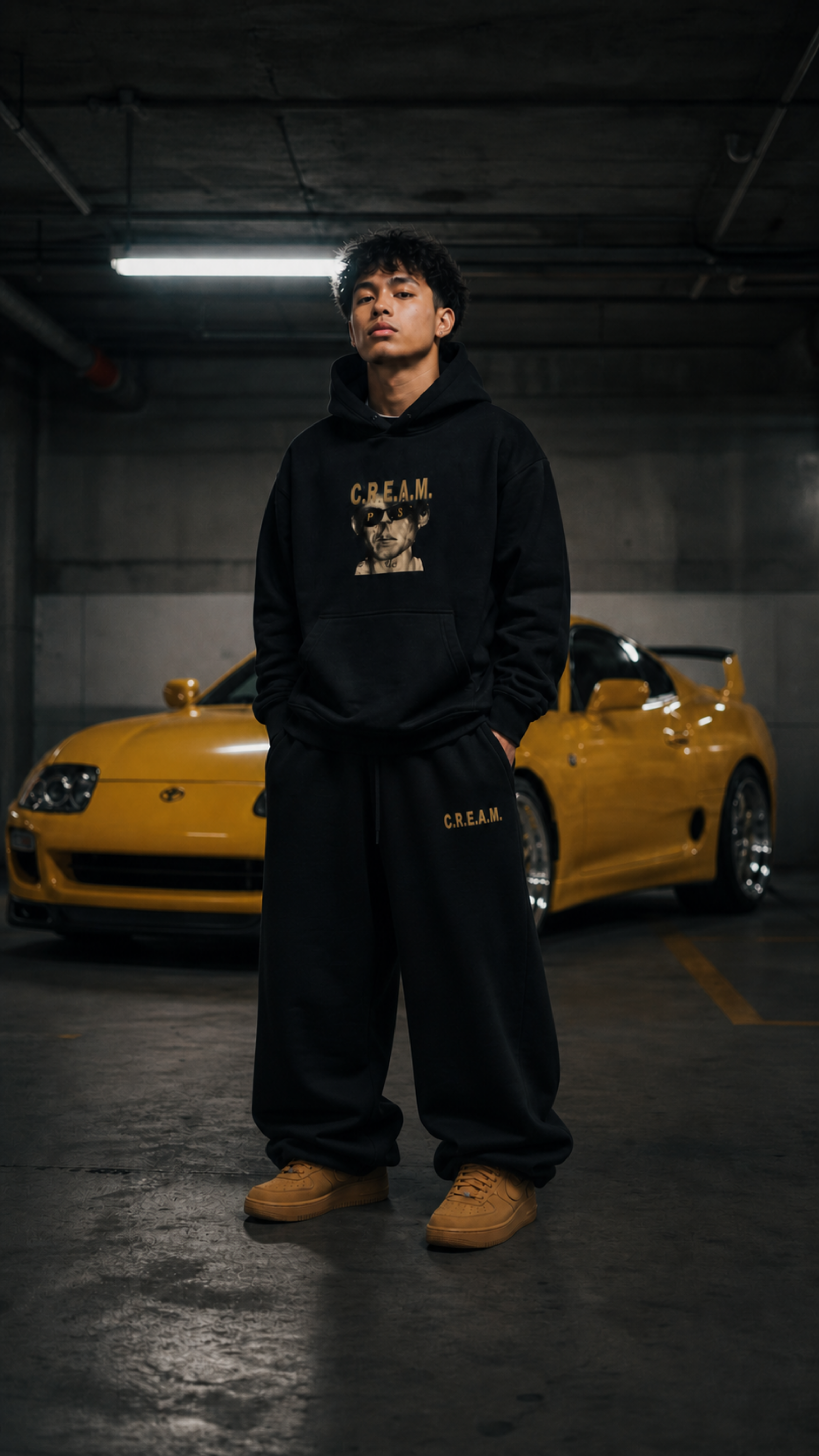 C.R.E.A.M (Oversized Boxy Hoodie)