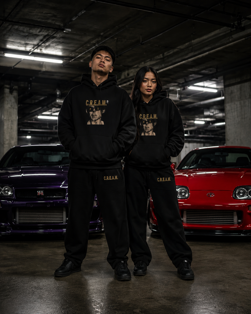 C.R.E.A.M (Oversized Boxy Hoodie)