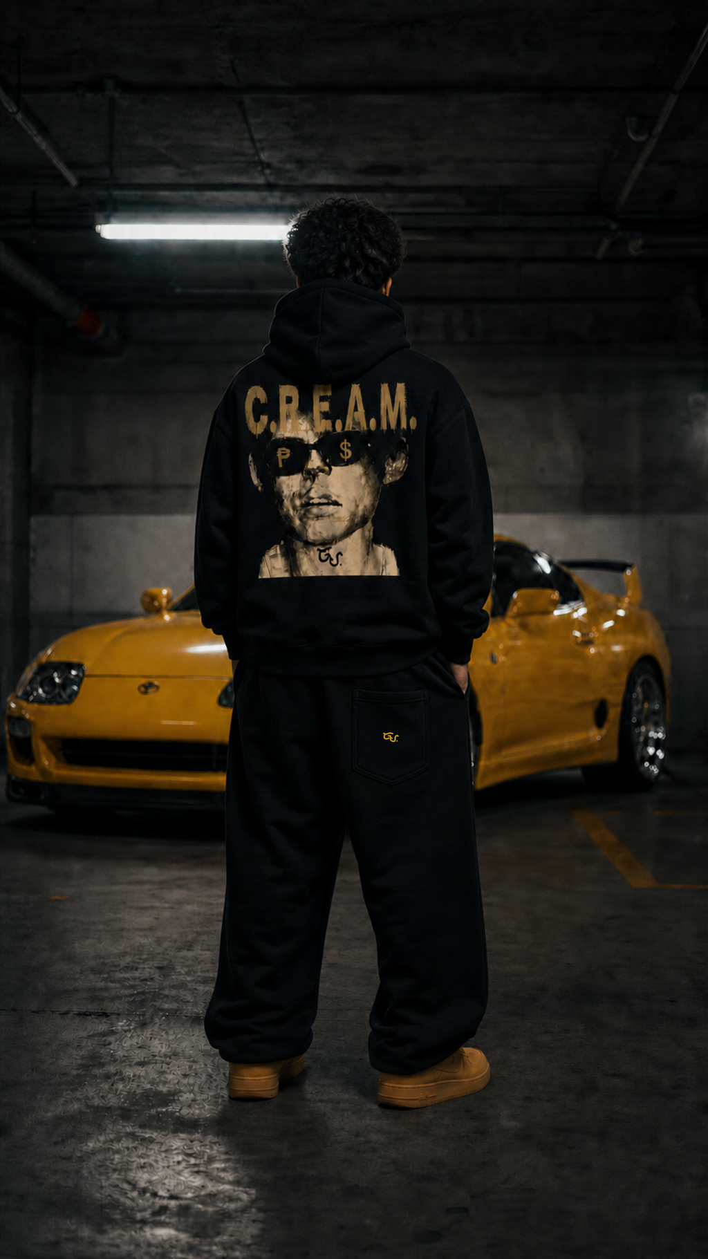 C.R.E.A.M (Oversized Boxy Hoodie)
