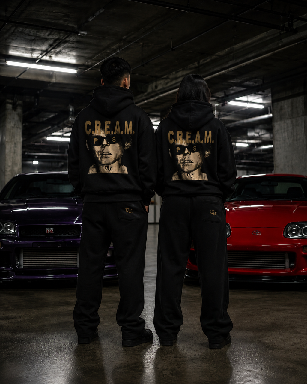 C.R.E.A.M (Oversized Boxy Hoodie)