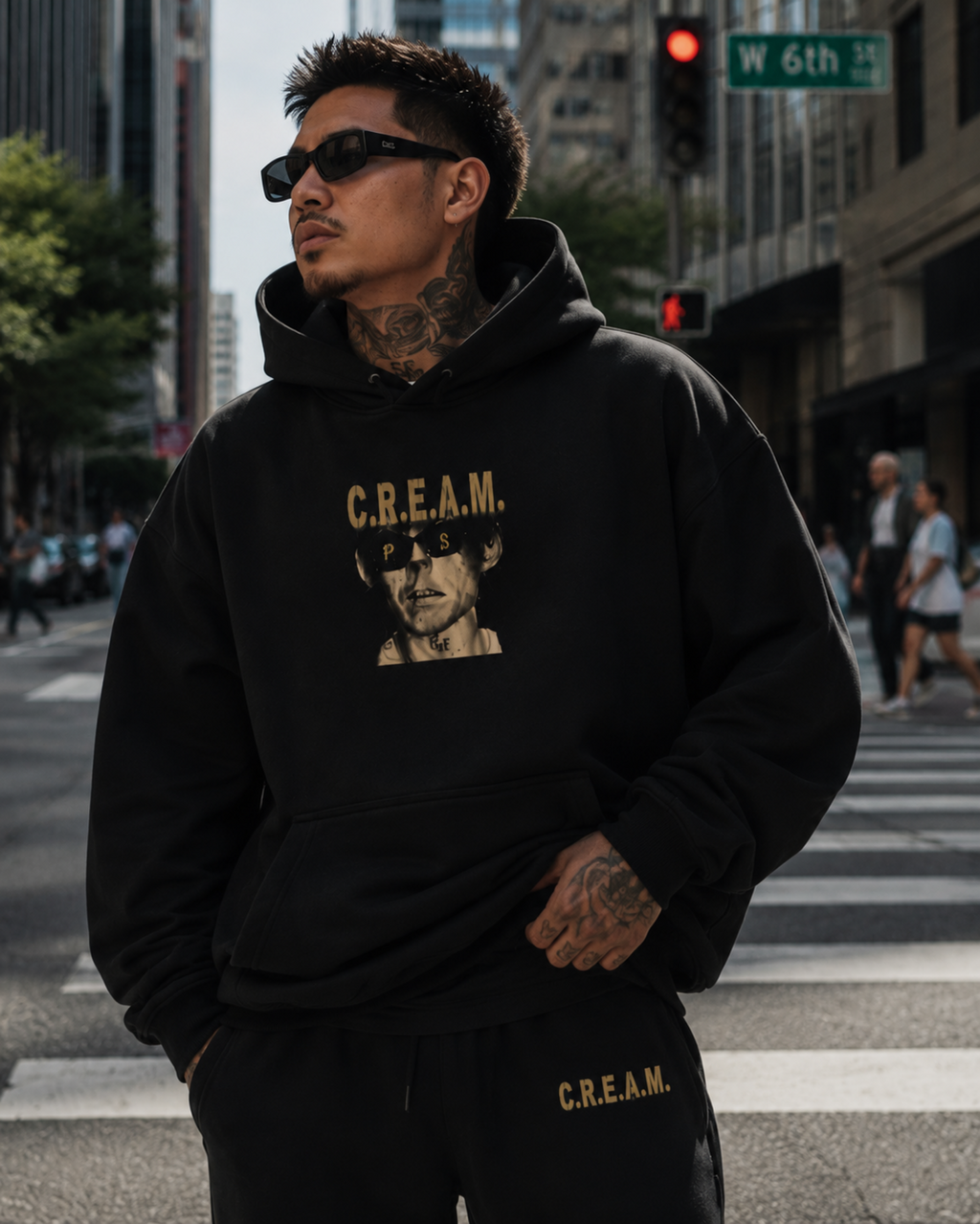 C.R.E.A.M (Straight Baggy Sweatpants)