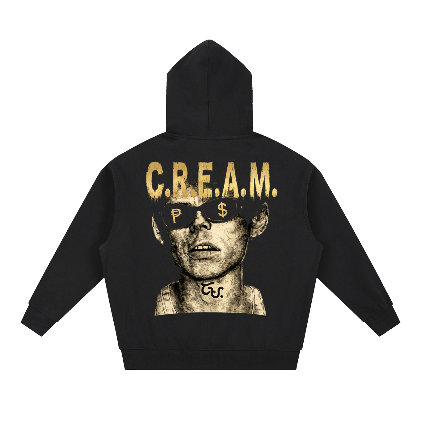 C.R.E.A.M (Oversized Boxy Hoodie)