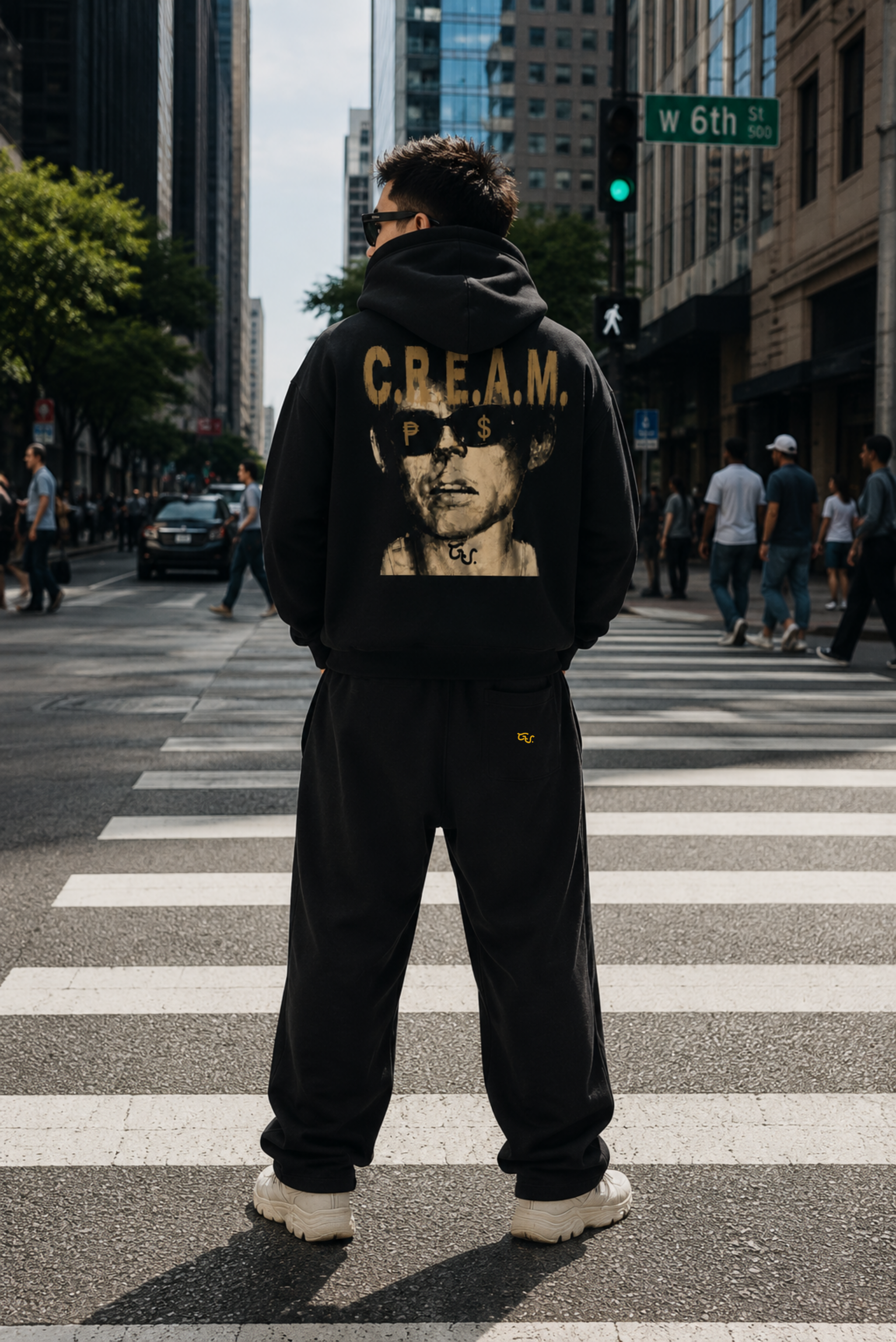 C.R.E.A.M (Straight Baggy Sweatpants)