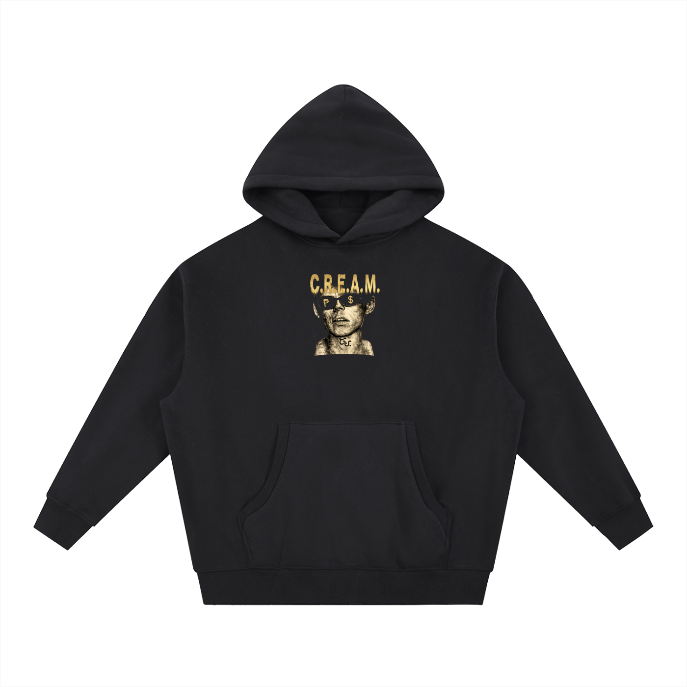 C.R.E.A.M (Oversized Boxy Hoodie)